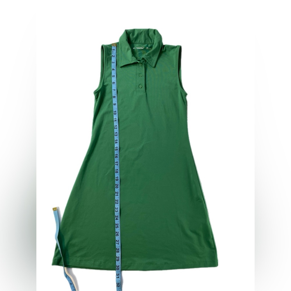 Aritiza TNAction Dash dress 2xs excellent used condition green - Picture 11 of 16
